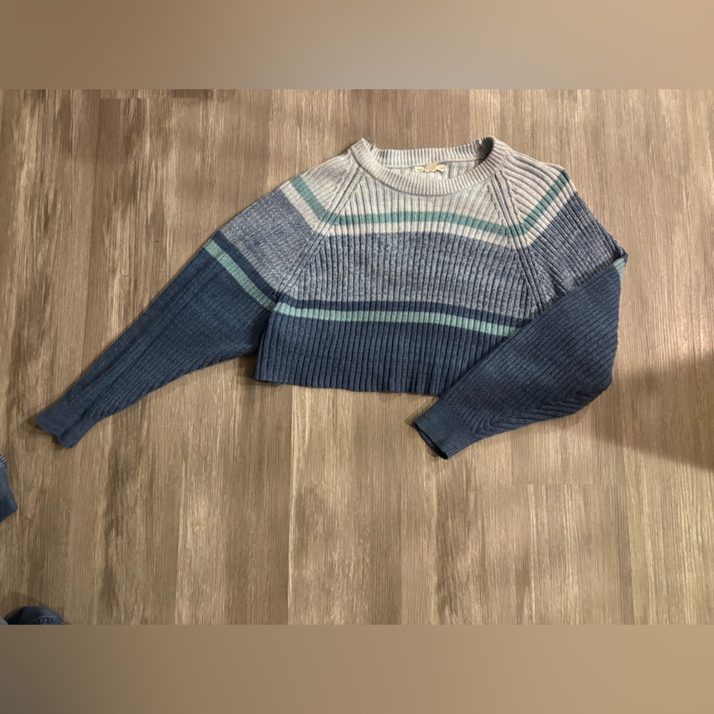 Aeropostale Light Blue Knit Sweater